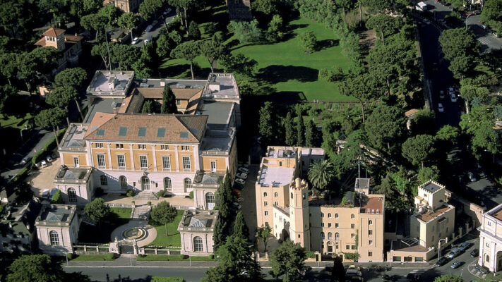 American Academy in Rome campus, aerial view