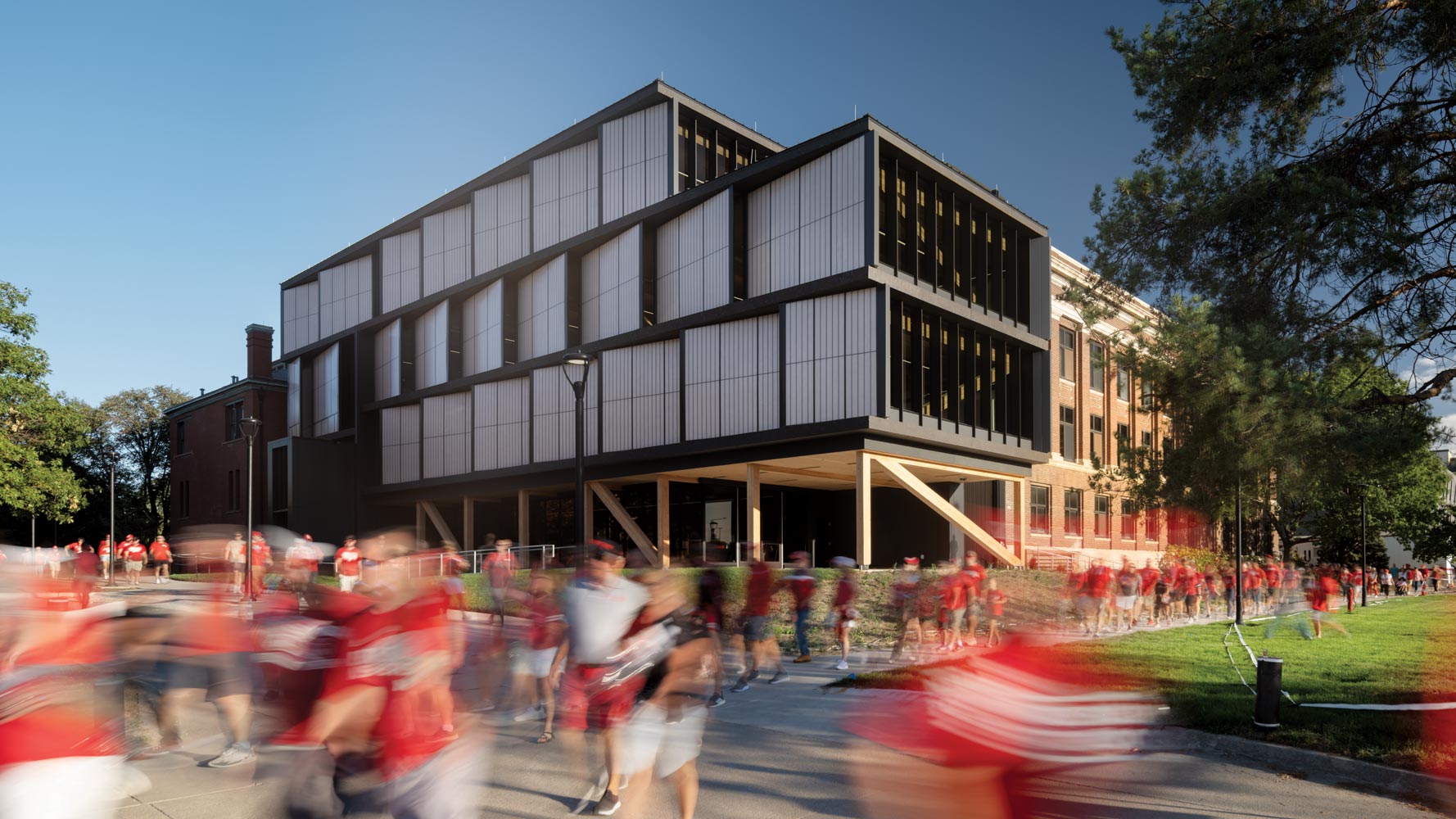 NADAAA and HDR Model Mass-Timber Excellence at the University of Nebraska–Lincoln