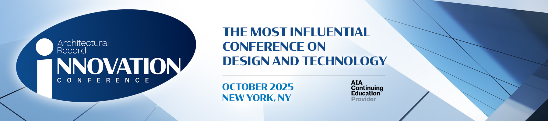 Innovation Conference presented by Architectural Record magazine