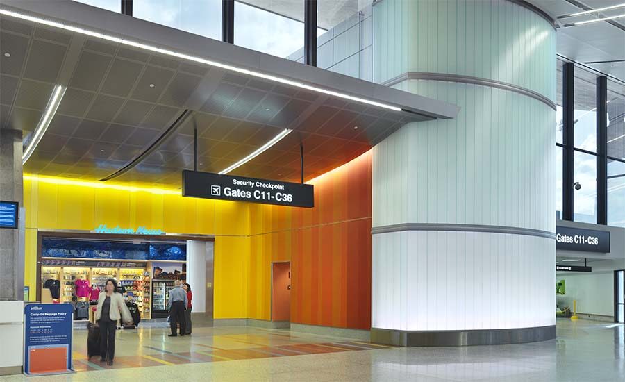 Logan Airport with LIGHTBLOCKS